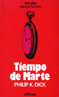 Cover of Tiempo de Marte